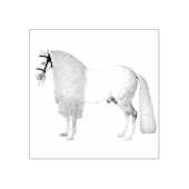 ビューティフルホーススタリオンロングマネ |ゴム印 ラバースタンプ (インプリント)