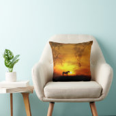 ビューティフルホースデコール装飾用クッション クッション (椅子)