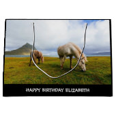 ビューティフルホースラージ抱き枕 ラージペーパーバッグ (正面)