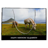 ビューティフルホースラージ抱き枕 ラージペーパーバッグ (裏面)