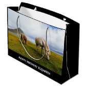 ビューティフルホースラージ抱き枕 ラージペーパーバッグ (裏面アングル)