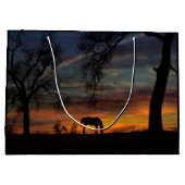 ビューティフルホース抱き枕 ラージペーパーバッグ (裏面)