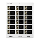 ビューティフルホース&バ素朴ン住所 シール (フルシート)