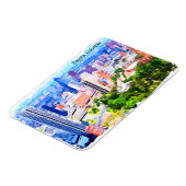 ビューティフルボゴタコロンビシティパノラマビュー マグネット (左側)