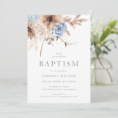 ビューティフルボホフローラオールシーズンバプテスマ 招待状 (スタンド正面)