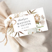 ビューティフルボホボタニカル結婚式の引き出物 ギフトタグ