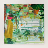 ビューティフルボホリビングルーム ジグソーパズル (横)