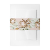 ビューティフルボホ結婚ボタニカル 招待状ベリーバンド (正面例)