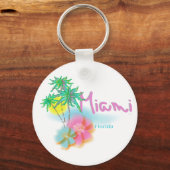 ビューティフルマイアミフロリダ キーホルダー (正面)