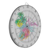 ビューティフルマイアミフロリダ ダーツボード (正面左)