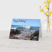 ビューティフルマウイ誕生日 カード (黄色い花)