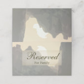 ビューティフルマウンテンサンセットリザーブ座席表 プレイスカード (外部開封)