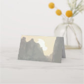 ビューティフルマウンテンサンセットリザーブ座席表 プレイスカード (裏面)