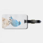 ビューティフルマウンテンブルーバードソングバードアットビーチ ラゲッジタグ (裏面横)