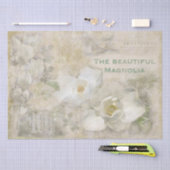 ビューティフルマグノリアヴィンテージコラージュ 薄葉紙 (クラフト)