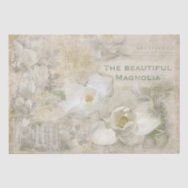 ビューティフルマグノリアヴィンテージコラージュ 薄葉紙