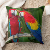 ビューティフルマコーカップル装飾用クッション クッション (ブランケット)