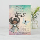 ビューティフルマジカルフェアリー誕生日 招待状 (スタンド正面)