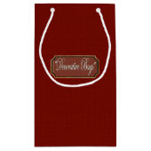 ビューティフルマルーンスモール抱き枕 スモールペーパーバッグ (裏面)