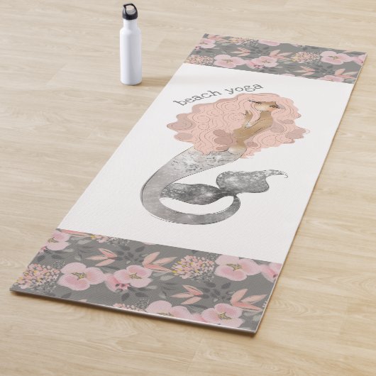 ビューティフルマーメイドフローラビーチヨガ ヨガマット (インサイチュ)