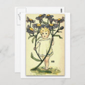 ビューティフルミカエルマスデイジーバイネリーベンソン ポストカード (正面/裏面)