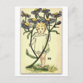 ビューティフルミカエルマスデイジーバイネリーベンソン ポストカード (正面)