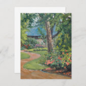 ビューティフルミズーリセントルイボタニカガーデン サンキューカード (正面/裏面)