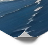 ビューティフルムーン海アート ポスター (角)