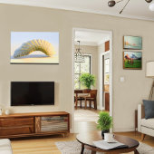 ビューティフルメタルビーチウォールデコール メタルプリント