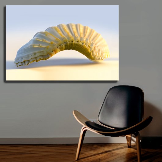 ビューティフルメタルビーチウォールデコール メタルプリント