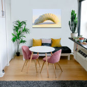 ビューティフルメタルビーチウォールデコール メタルプリント