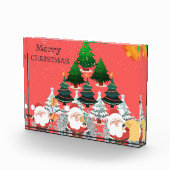 ビューティフルメリークリスマスデザイン フォトブロック (右)