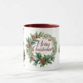 ビューティフルメリークリスマス格言 マグカップ (中央)