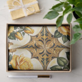 ビューティフルモダンイエローローズコレクション 薄葉紙 (ギフト)