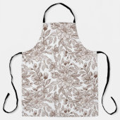ビューティフルモチャムースヴィンテージフローラ エプロン (正面)