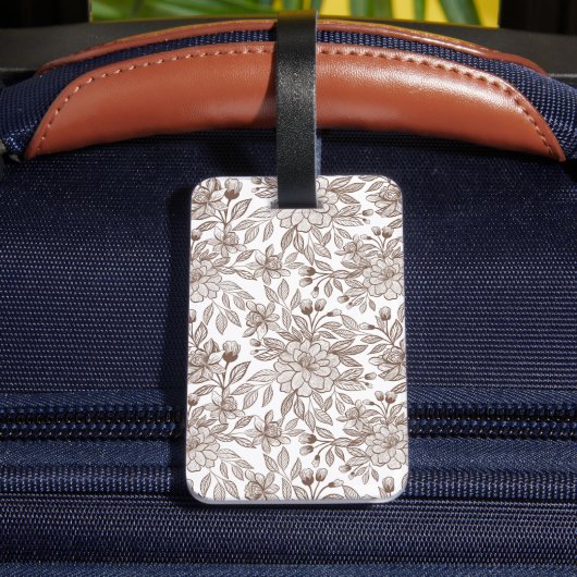 ビューティフルモチャムースヴィンテージフローラ ラゲッジタグ (裏面インサイチュ4)