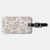 ビューティフルモチャムースヴィンテージフローラ ラゲッジタグ (正面横)