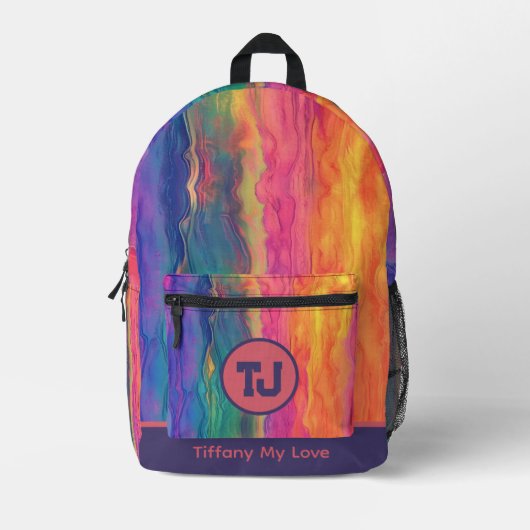 ビューティフルモノグラムのコーチバックパック プリントバックパック (正面)