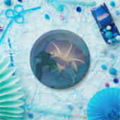 ビューティフルモーニンググローリー紙プレート ペーパープレート (パーティー)