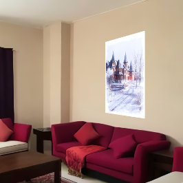 ビューティフルユニークマンション | AI Art ポスター