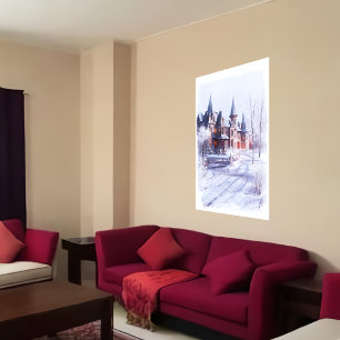 ビューティフルユニークマンション   AI Art ポスター