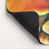 ビューティフルライオンヘッドポートレートリーガル誇りを持ったと マウスパッド (コーナー)