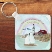 ビューティフルライトハウス キーホルダー (正面)