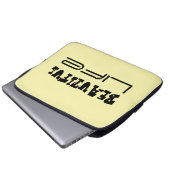 ビューティフルライフエレクトロニクスバッグ ラップトップスリーブ (正面下部)