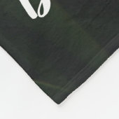 ビューティフルライフ引用文ダッフォディル写真 フリースブランケット (角)