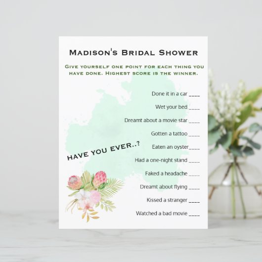 ビューティフルライムグリーン💚ボエレガントホブライダルシャワー (スタンド正面)