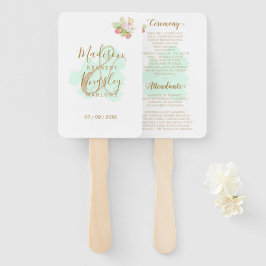 ビューティフルライムグリーン💚ボタニックボホ結婚ズ ハンドファン