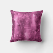 ビューティフルラグジュアリーアメジスト幾何学的パターン クッション (裏面)