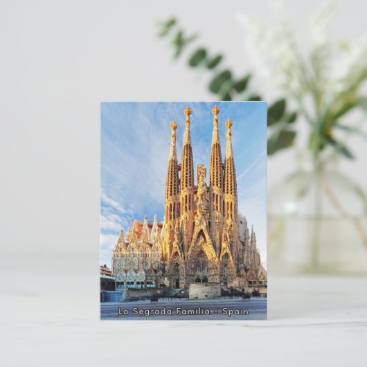 ビューティフルラセグラダファミリア – スペイン ポストカード (スタンド正面)