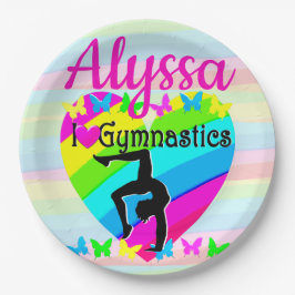 ビューティフルラブジムティクスフォーエバーデザイン ペーパープレート